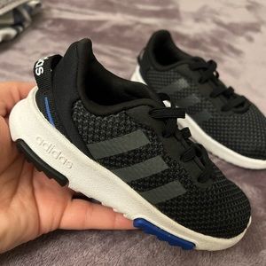 Adidas kids shoes size 8.